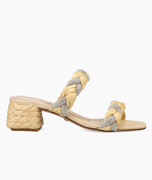 pelle moda Ivia Slide - Natural