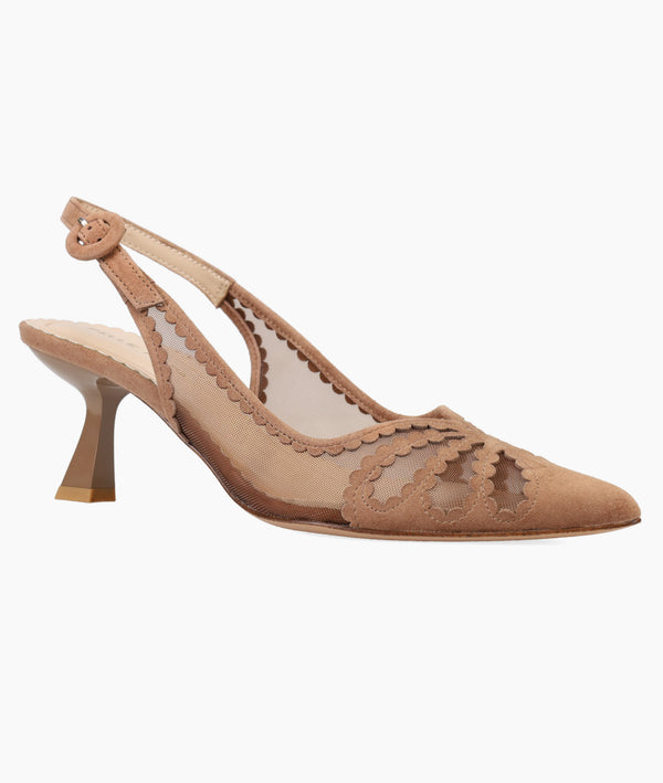 Pelle Moda Jacie Mid Heel - Taupe