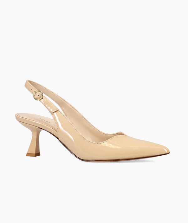Pelle Moda Janah Mid Heel - Beige