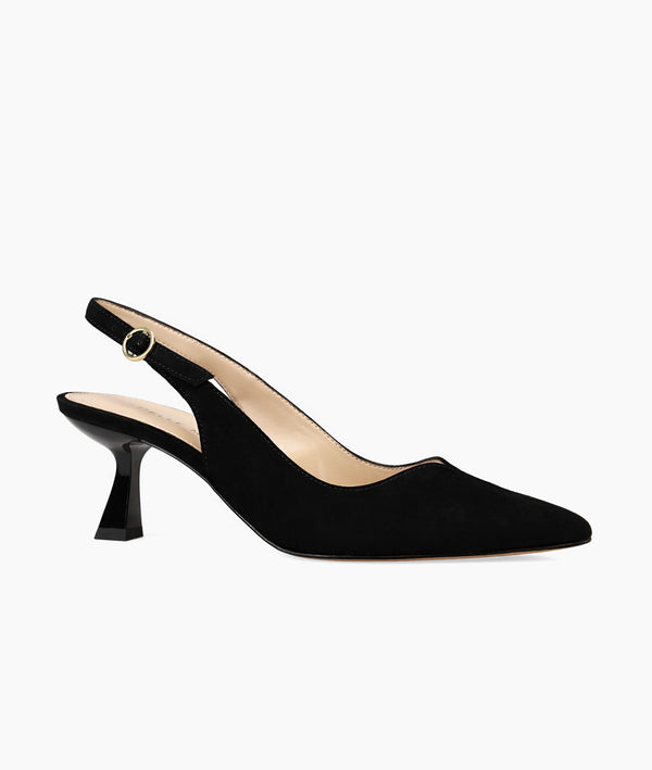 Pelle Moda Janah Mid Heel - Black