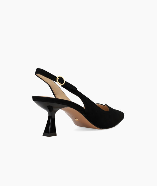 Pelle Moda Janah Mid Heel - Black