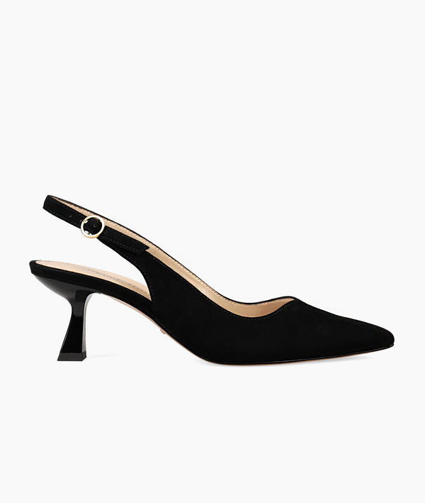 pelle moda Janah Mid Heel - Black