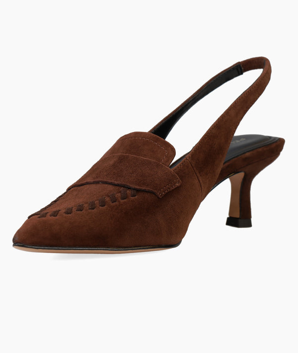 Pelle Moda Keagen Low Heel - Espresso