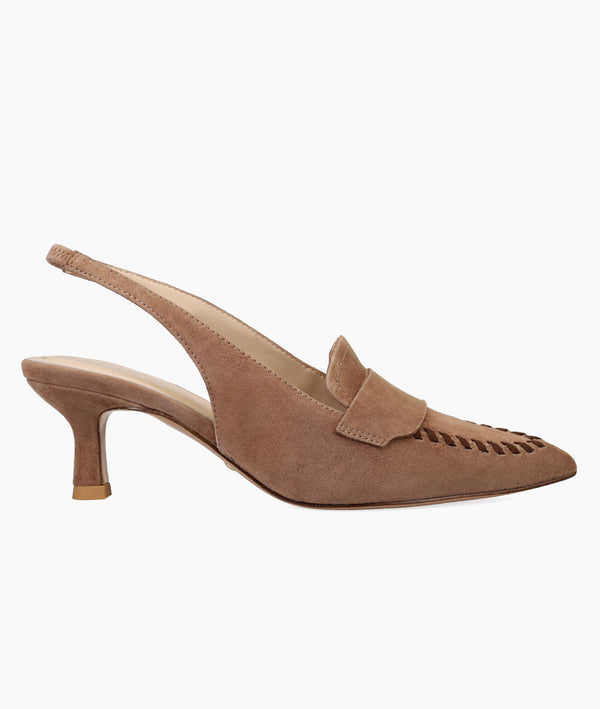 pelle moda Keagen Low Heel - Taupe