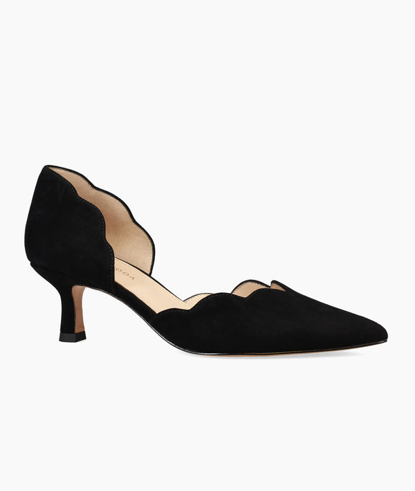Pelle Moda Keala Low Heel - Black