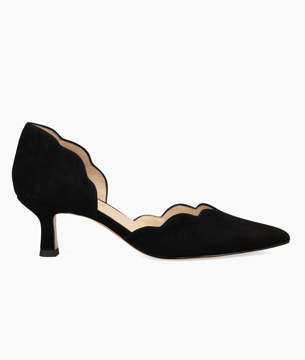pelle moda Keala Low Heel - Black