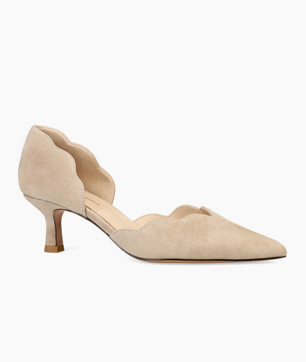 Pelle Moda Keala Low Heel - Mushroom