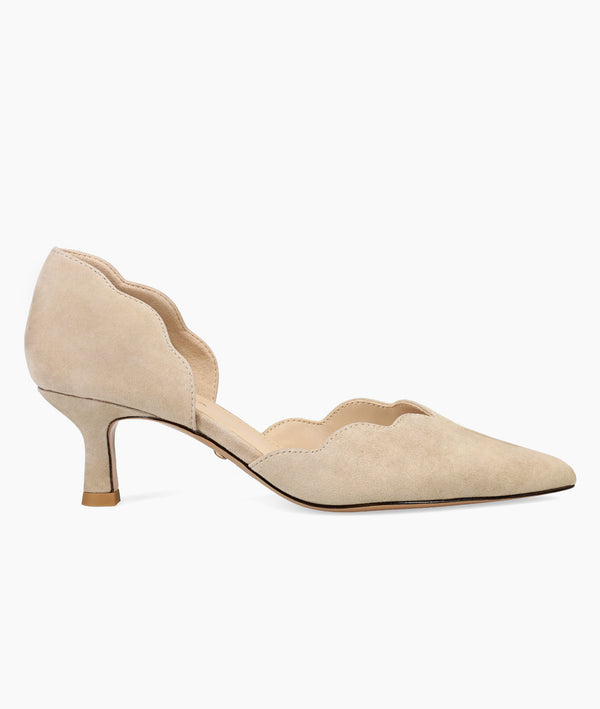 pelle moda Keala Low Heel - Mushroom