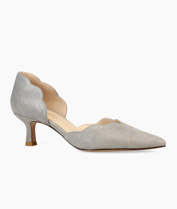 Pelle Moda Keala Low Heel - Pewter