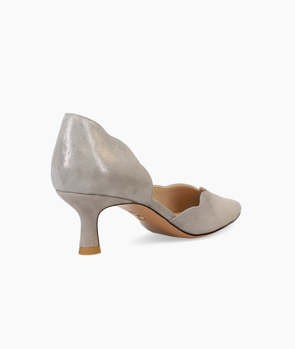 Pelle Moda Keala Low Heel - Pewter