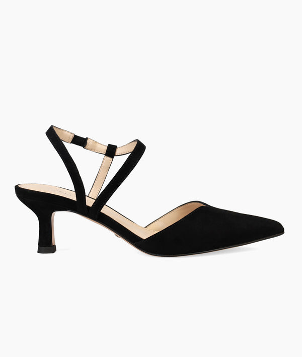 pelle moda Kearn Low Heel - Black