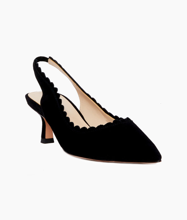 Pelle Moda Kelsa Low Heel - Black
