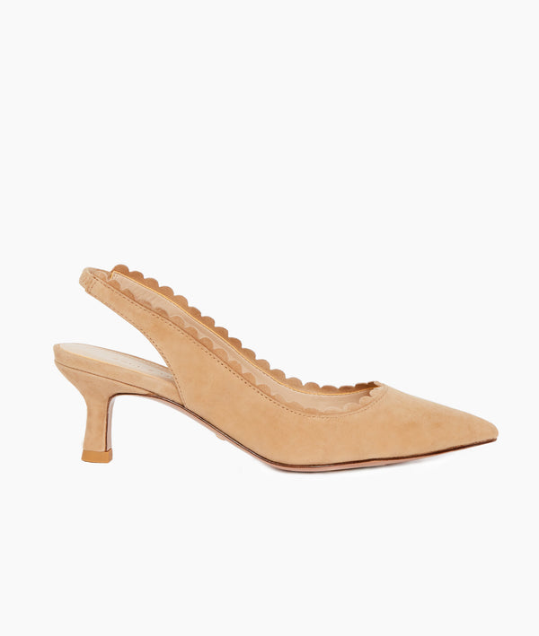 pelle moda Kelsa Low Heel - Latte