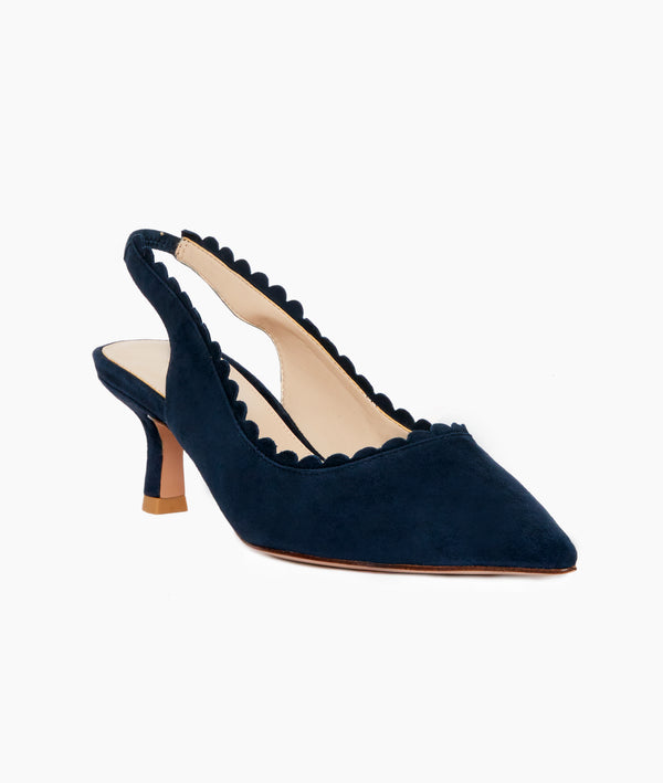 Pelle Moda Kelsa Low Heel - Midnight