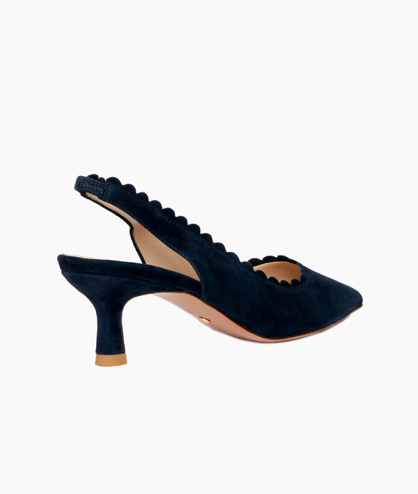 Pelle Moda Kelsa Low Heel - Midnight