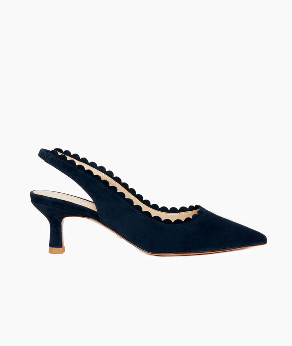 pelle moda Kelsa Low Heel - Midnight