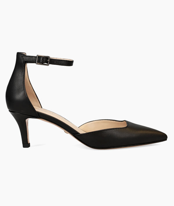 pelle moda Kendal Low Heel - Black