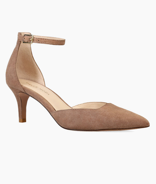 Pelle Moda Kendal Low Heel - Taupe