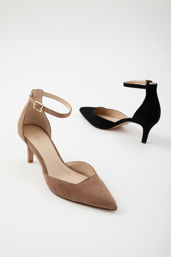 Pelle Moda Kendal Low Heel - Taupe