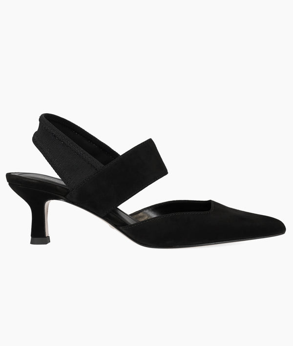 pelle moda Kiam Low Heel - Black