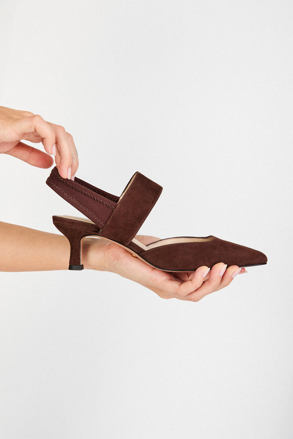 Pelle Moda Kiam Low Heel - Espresso