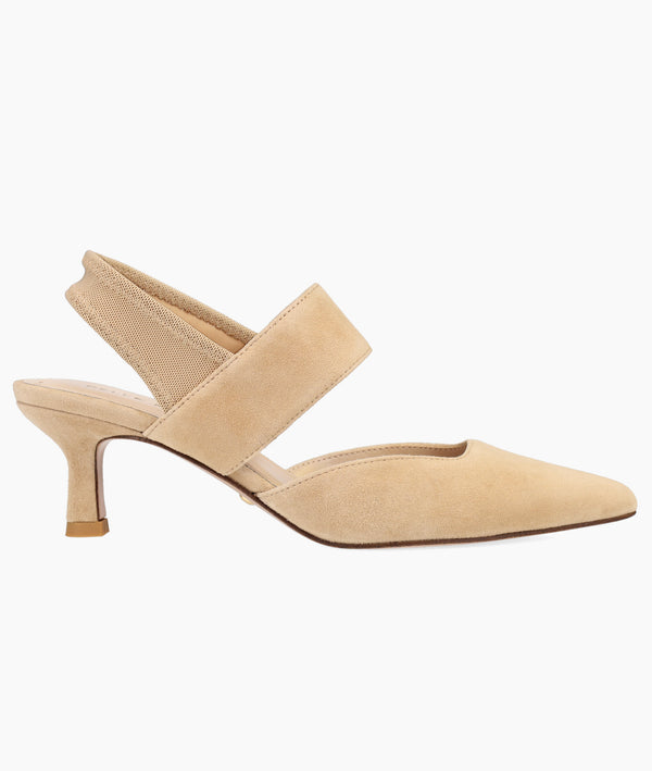 pelle moda Kiam Low Heel - Latte