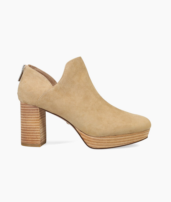 pelle moda Lesia Bootie - Latte