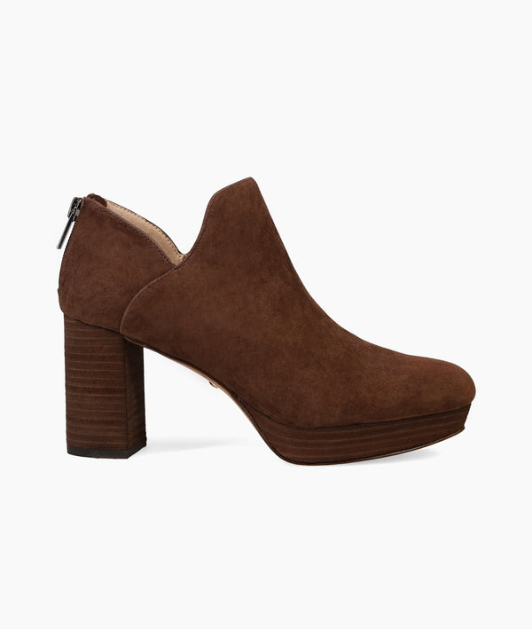 pelle moda Lesia Bootie - Oak