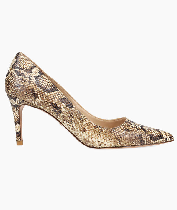 pelle moda Lizel Mid Heel - Natural