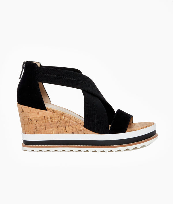 pelle moda Medina Wedge - Black