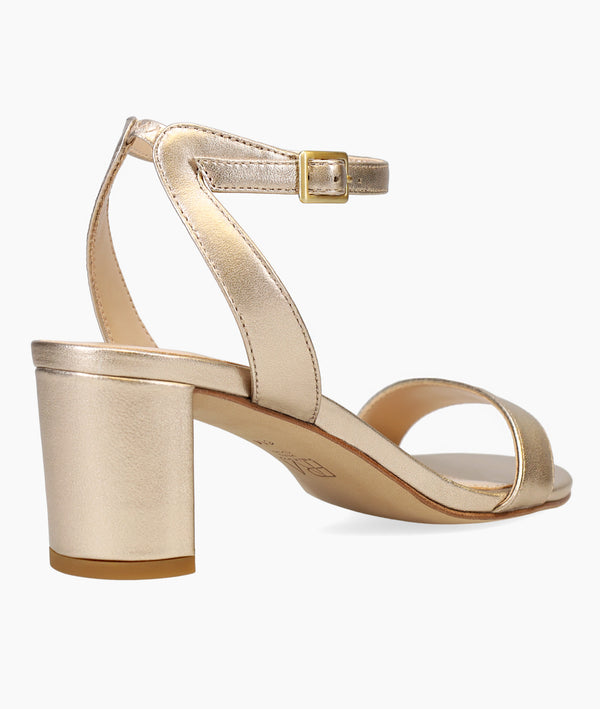 Pelle Moda Moira 2 Low Heel - Light Gold