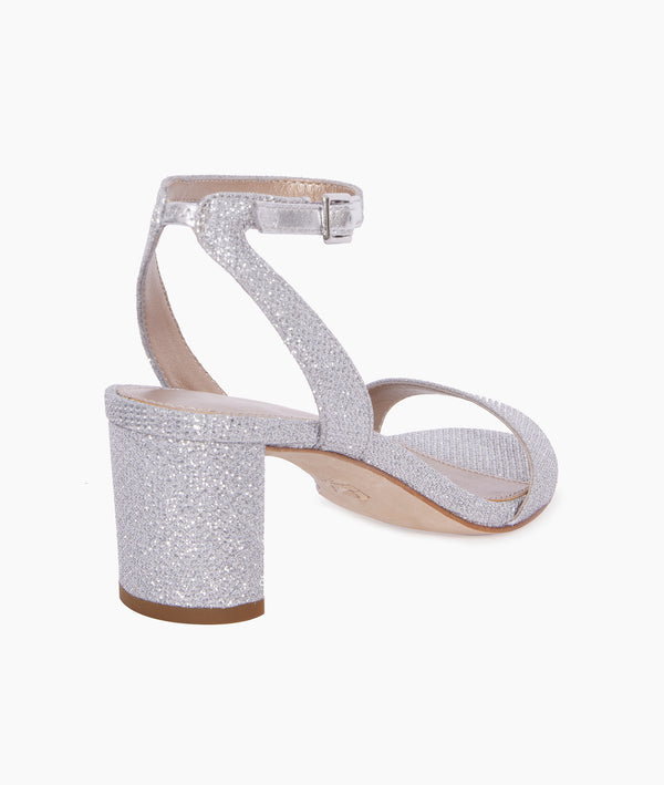 Pelle Moda Moira 2 Low Heel - Silver