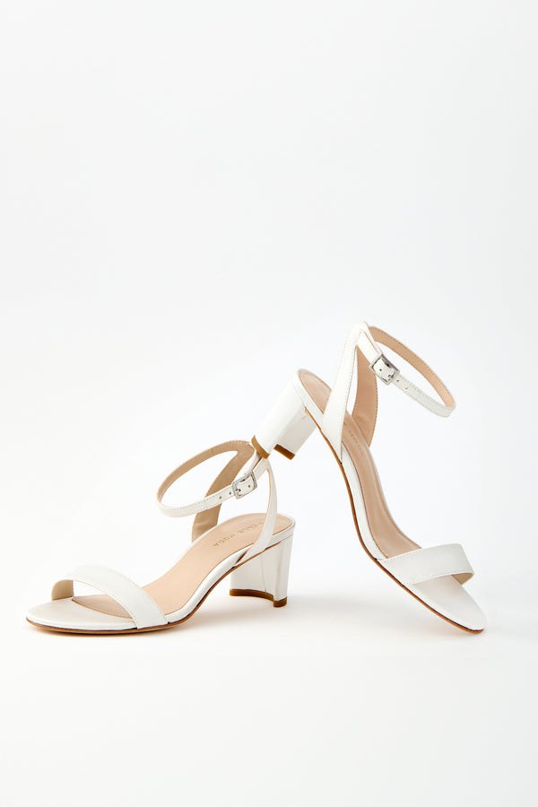 Pelle Moda Moira 2 Low Heel - White