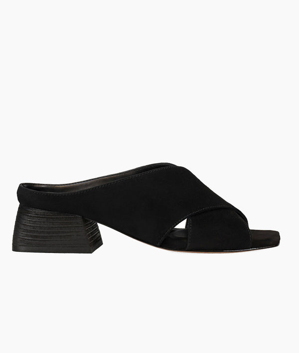 pelle moda Nieve Slide - Black