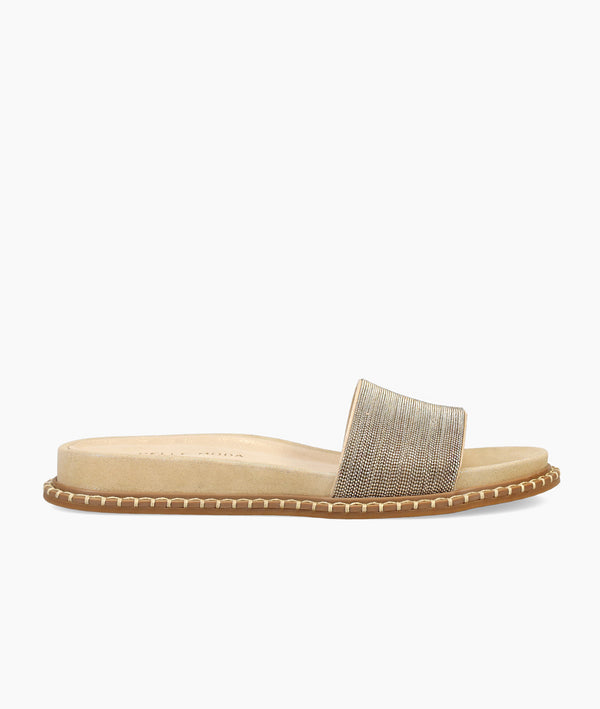 pelle moda Nyra Slide - Gold