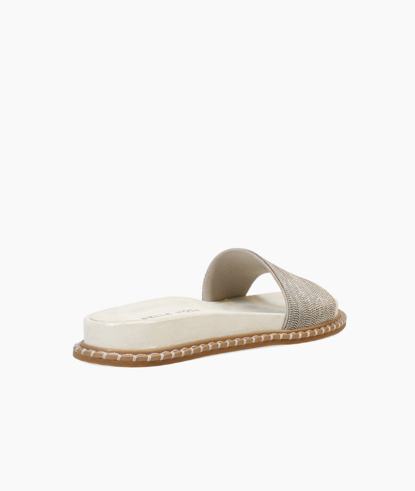 Pelle Moda Nyra Slide - Silver