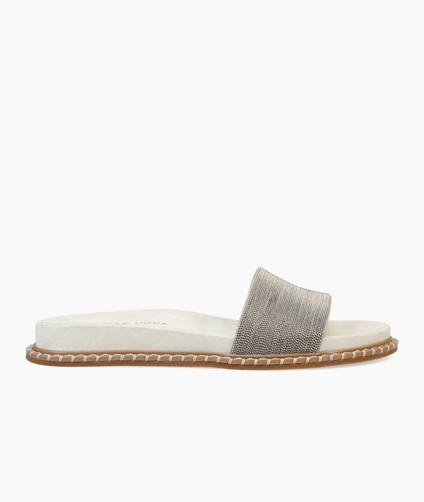 pelle moda Nyra Slide - Silver