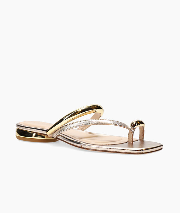 Pelle Moda Ondra Slide - Gold