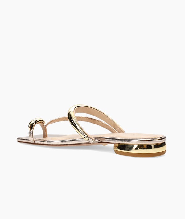 Pelle Moda Ondra Slide - Gold