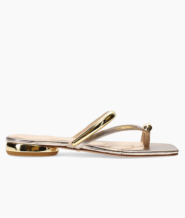 pelle moda Ondra Slide - Gold