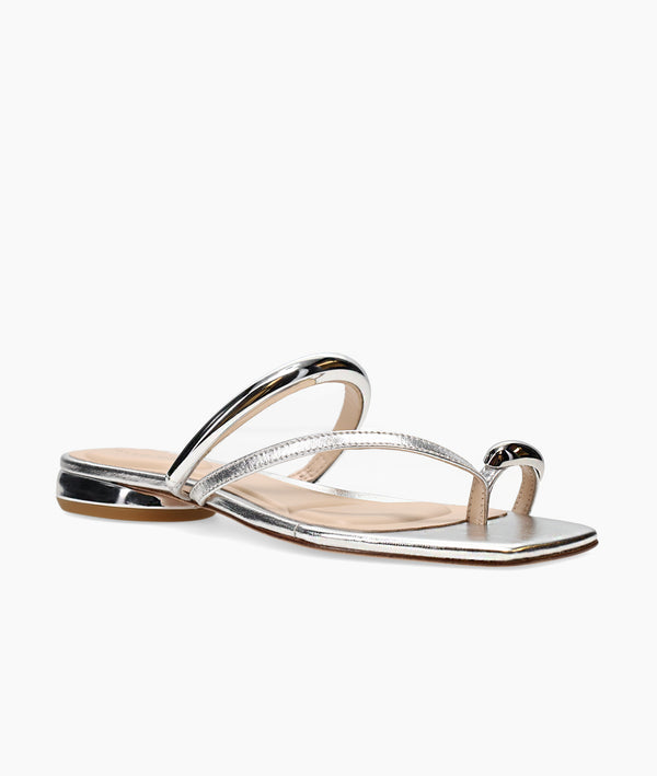 Pelle Moda Ondra Slide - Siver