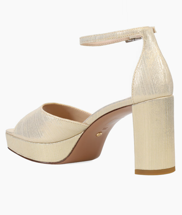 Pelle Moda Pearly 2 Platform - Champagne