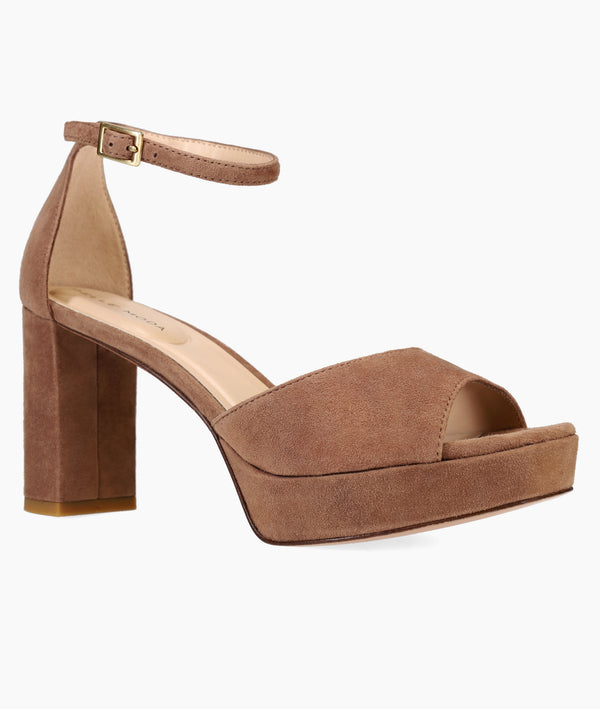 Pelle Moda Pearly Platform - Taupe
