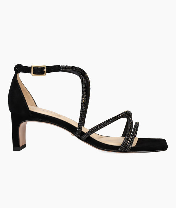 pelle moda Teena Low Heel - Black