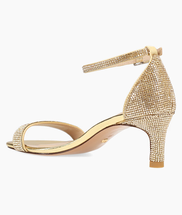 Pelle Moda Uciel Low Heel - Light Gold