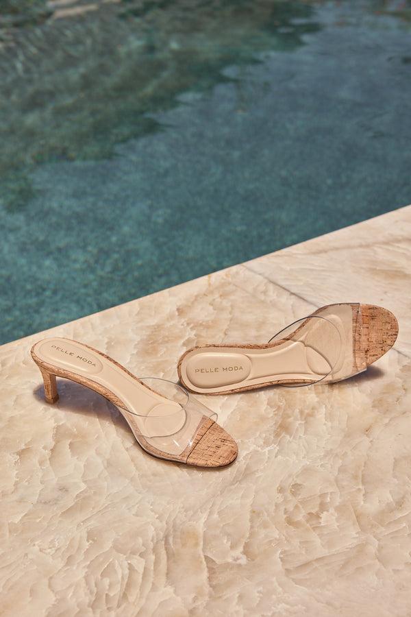 Pelle Moda Unia 3 Slide - Clear