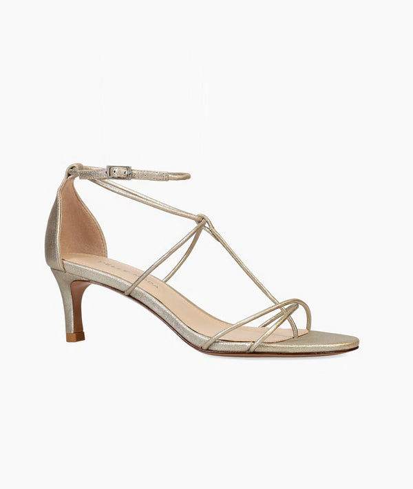 Pelle Moda Ura Low Heel - Gold