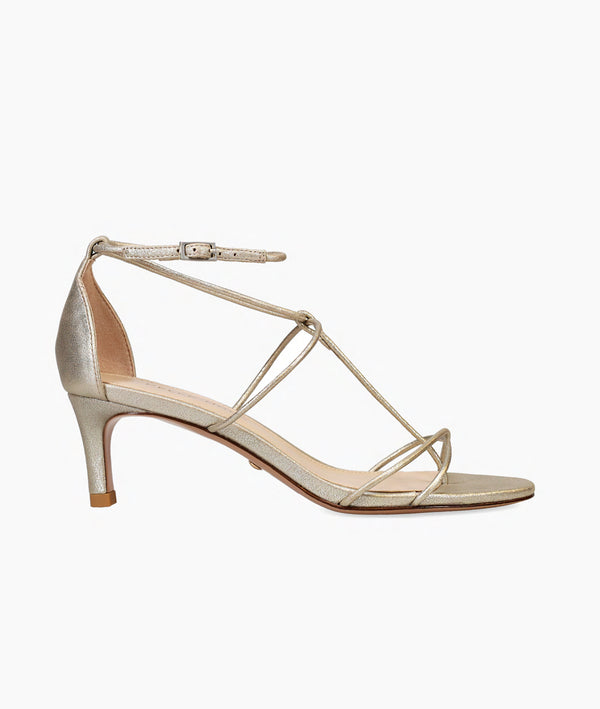 pelle moda Ura Low Heel - Gold