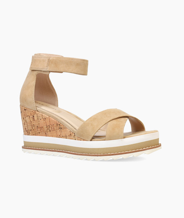 Pelle Moda Westyn Wedge - Latte