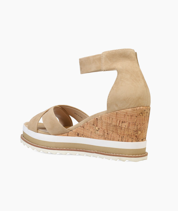 Pelle Moda Westyn Wedge - Latte